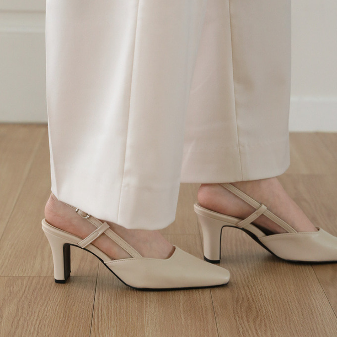 Sappun Irove Square Slingback (5cm)