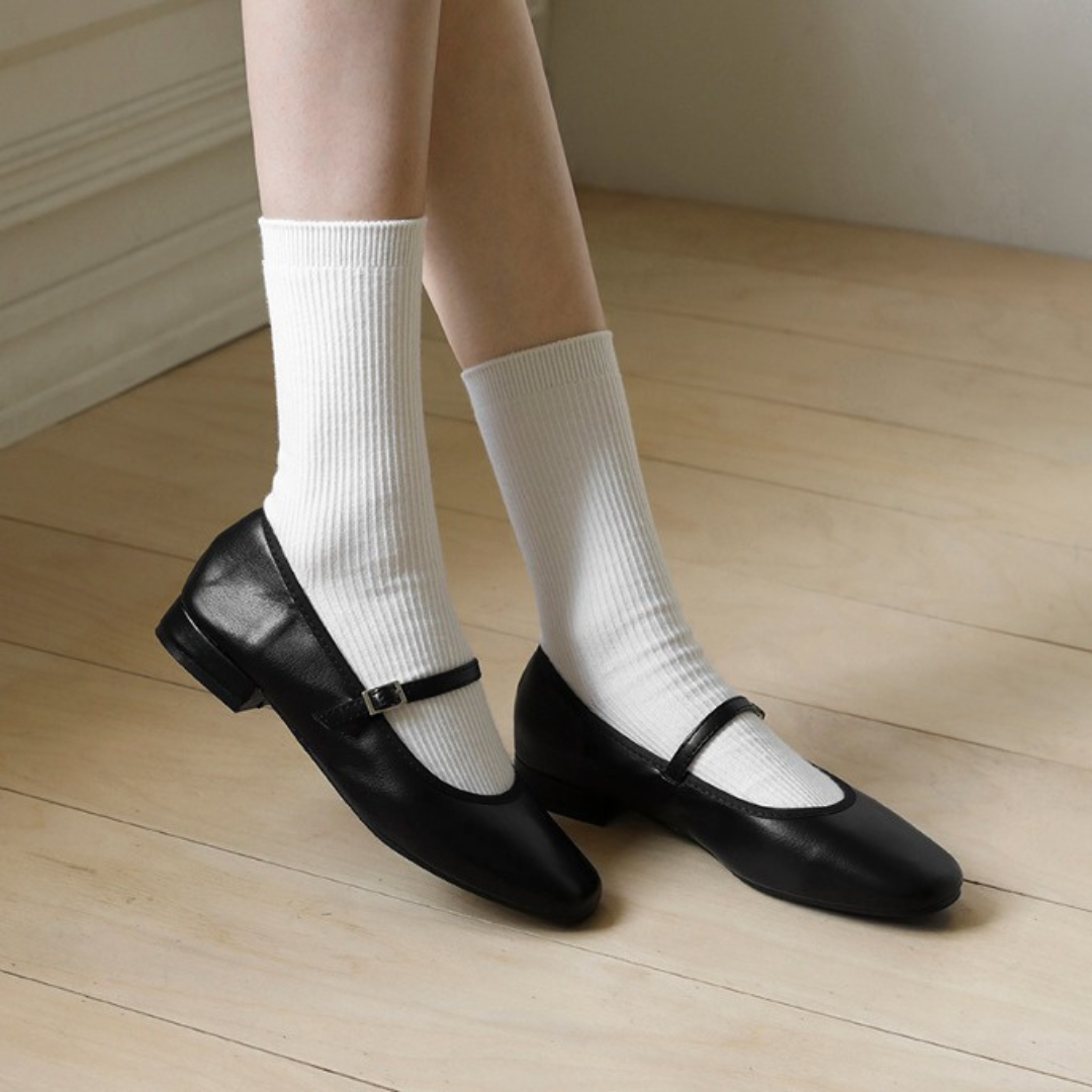 Sappun Charlotte Maryjane Flats (2cm)
