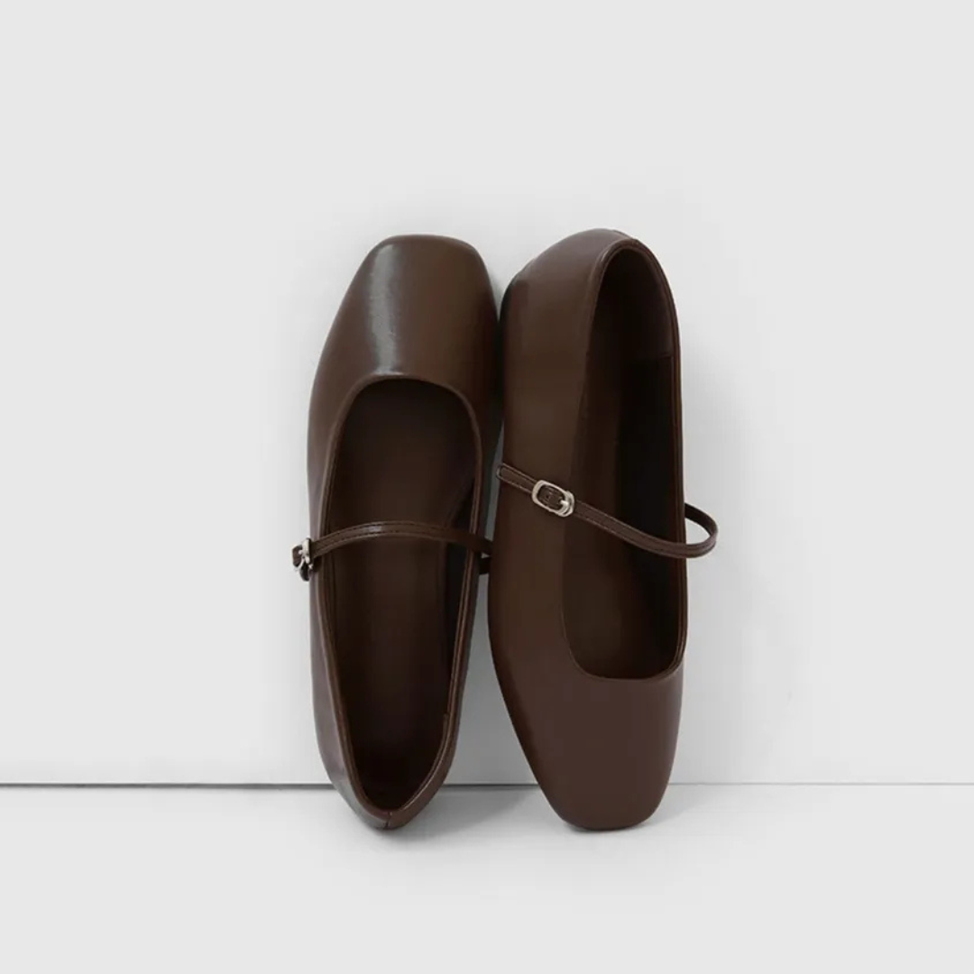 Sappun Nhibre Maryjane Flats (1cm)