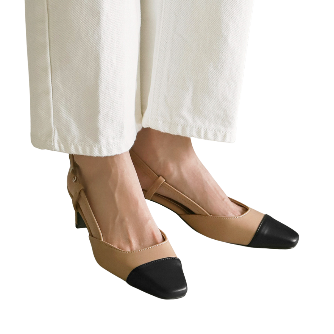 Sappun Irove Two Tone Slingback (5cm)