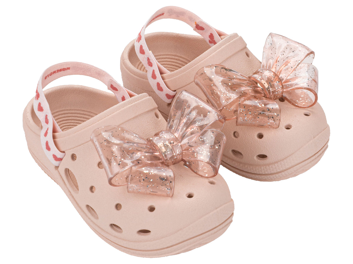 Zaxy Nina Daisy Babuch Sheer Glitter Bow Baby