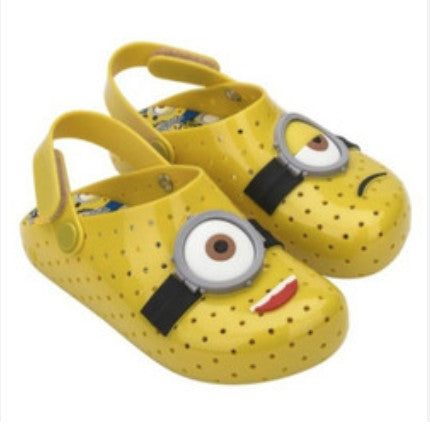 Mini Melissa Furadinha Babouche + Minion INF Yellow