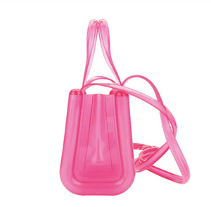 Melissa X Telfar Small Jelly Shopper II Pink