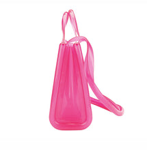 Load image into Gallery viewer, Melissa X Telfar Large Jelly Shopper II Pink
