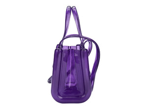 Melissa X Telfar Small Jelly Shopper II Purple