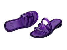 Load image into Gallery viewer, Melissa x Telfar Jelly Slide Ad Purple
