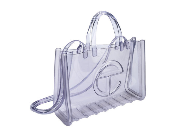 Melissa X Telfar Medium Jelly Shopper II Clear