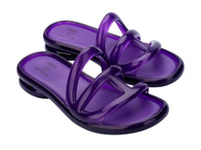 Load image into Gallery viewer, Melissa x Telfar Jelly Slide Ad Purple
