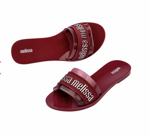 Melissa M Lover Slide II AD Red Silver