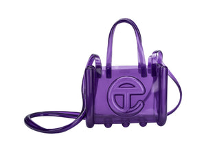 Melissa X Telfar Small Jelly Shopper II Purple