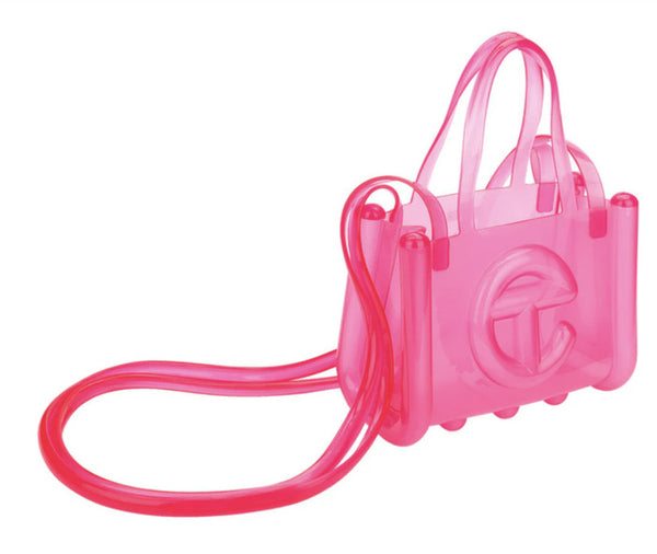 Melissa X Telfar Small Jelly Shopper II Pink