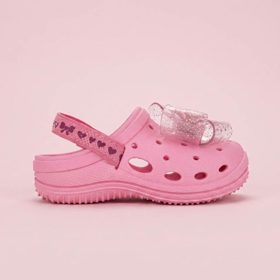 Zaxy Nina Daisy Babuch Sheer Glitter Bow Baby