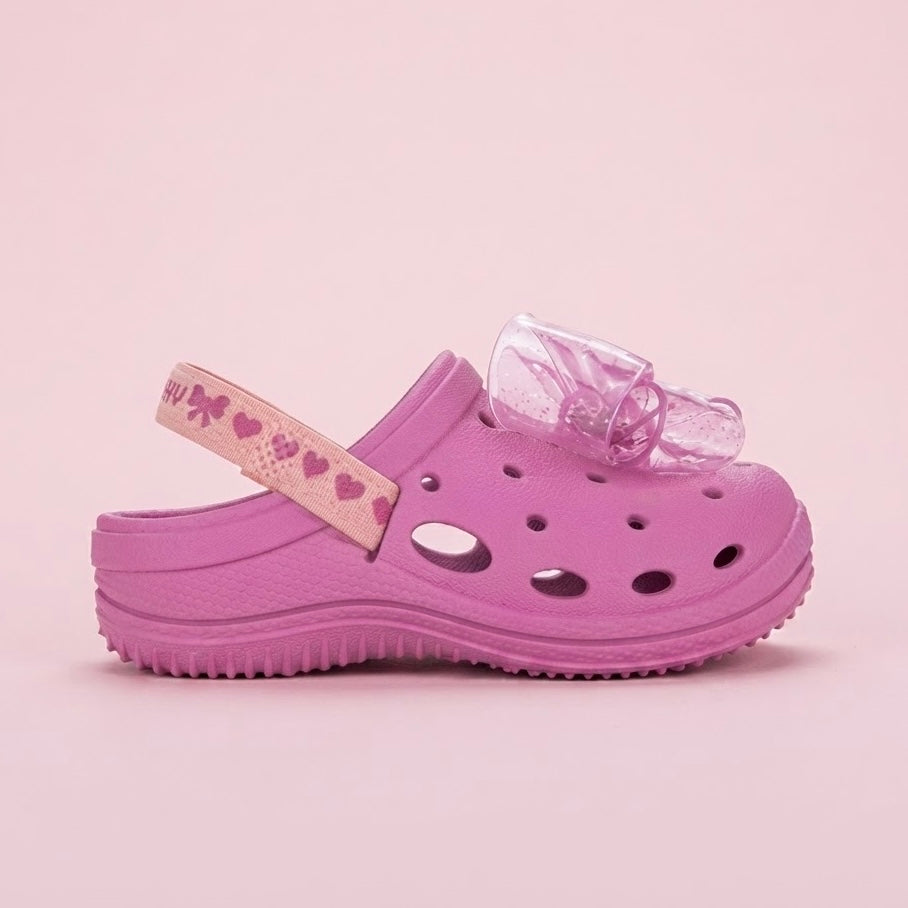 Zaxy Nina Daisy Babuch Sheer Glitter Bow Baby