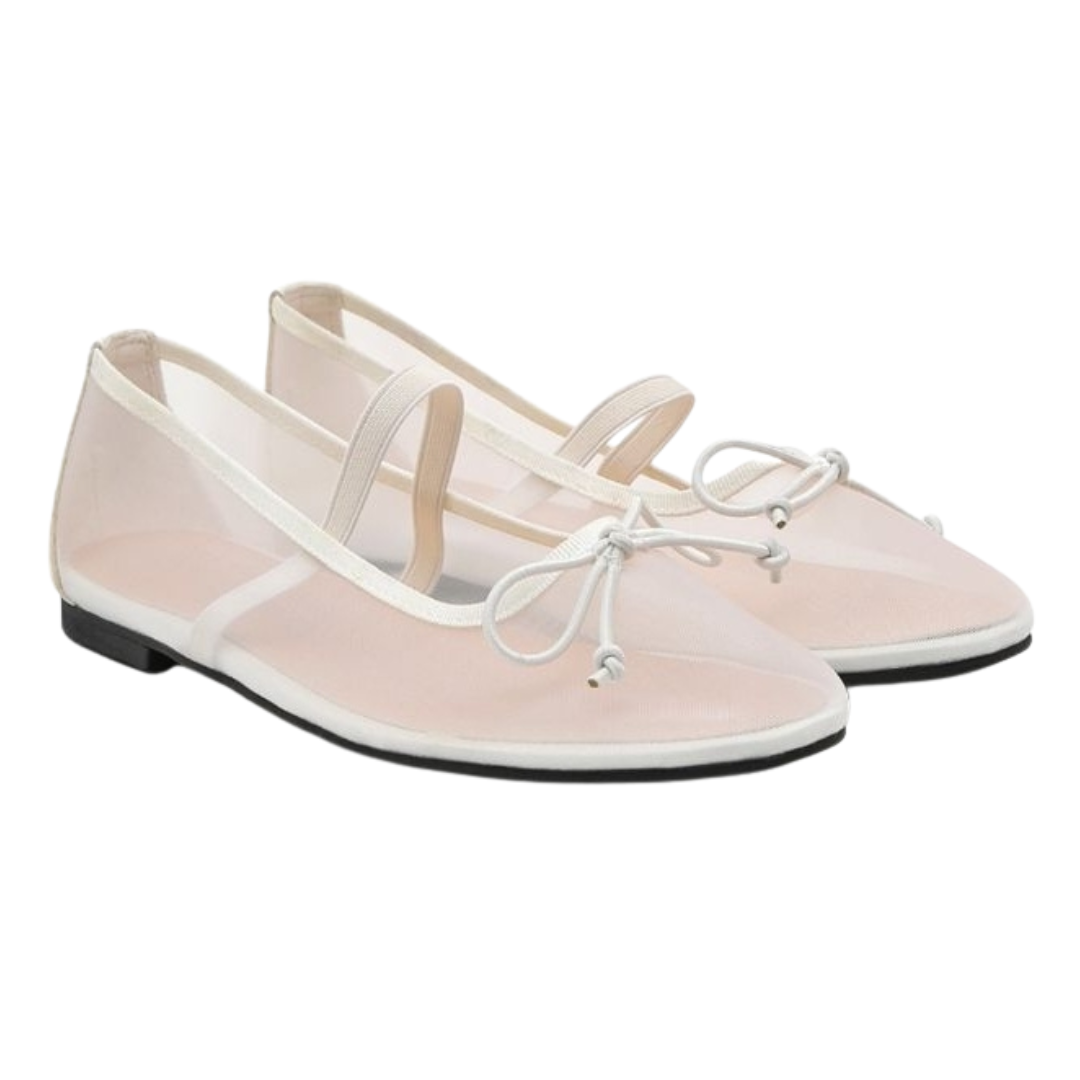Sappun Chloe Mesh Flats (1cm)