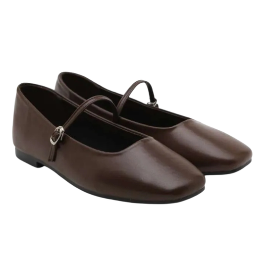 Sappun Nhibre Maryjane Flats (1cm)