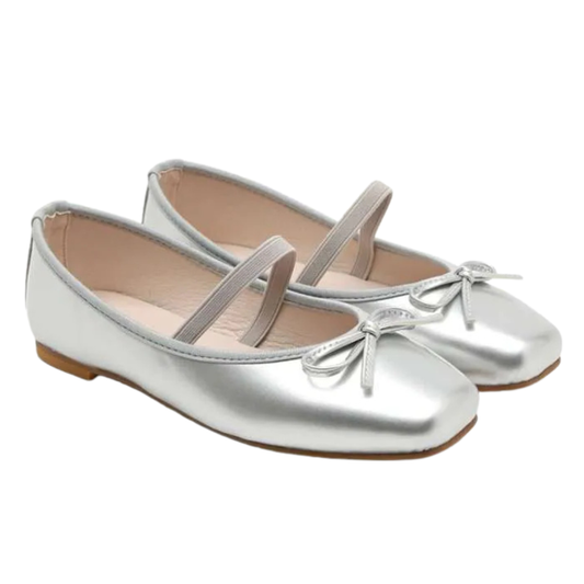Sappun Erino Enamel Ribbon Maryjane Flats (1cm)
