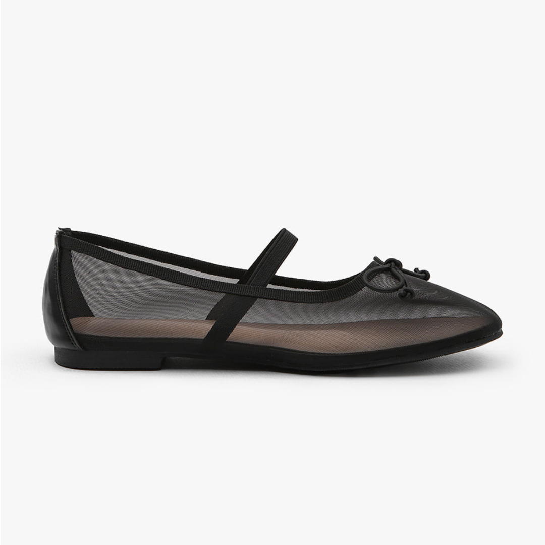 Sappun Chloe Mesh Flats (1cm)