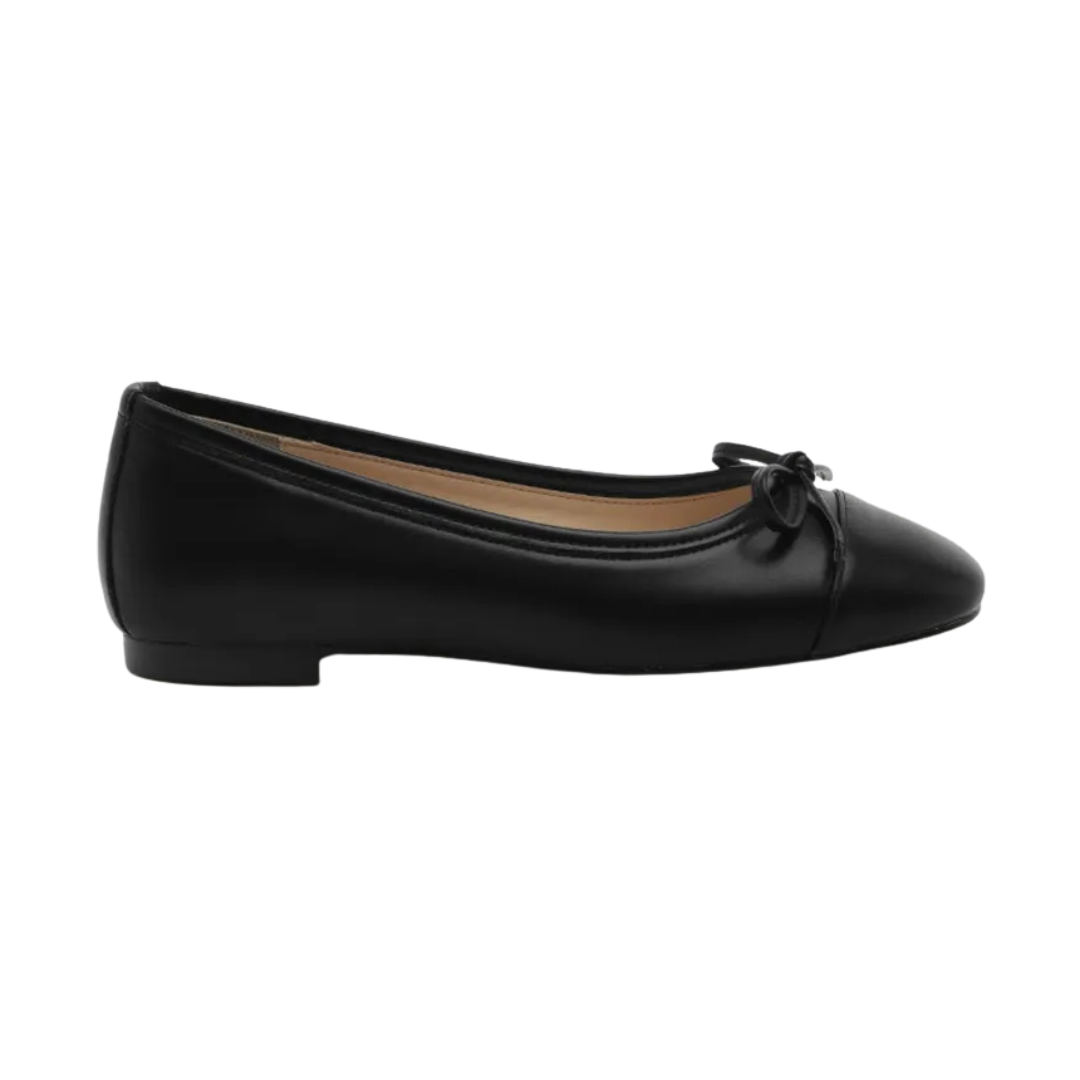 Sappun Malette Two Tone Ribbon Flats (1cm)