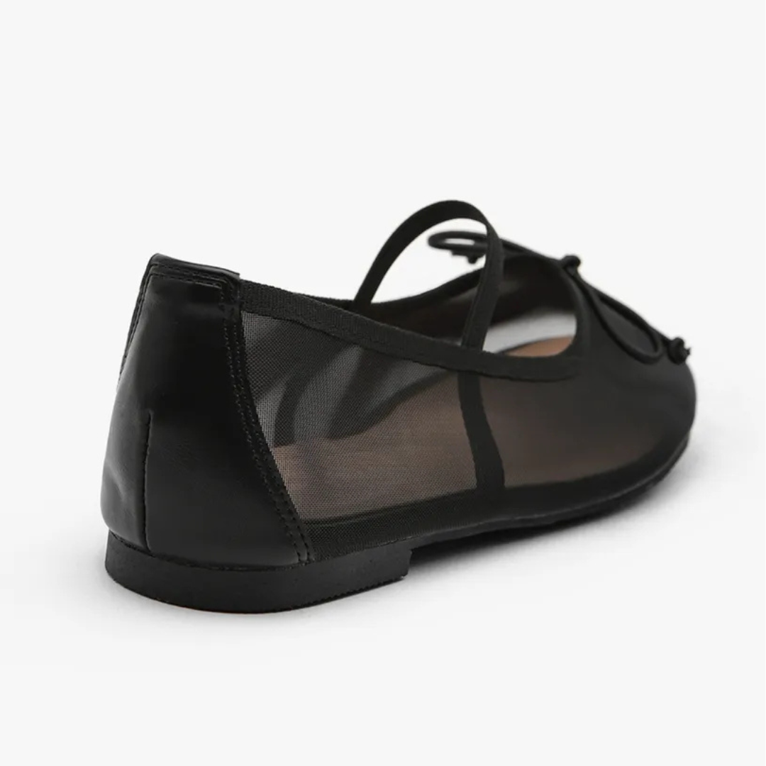 Sappun Chloe Mesh Flats (1cm)
