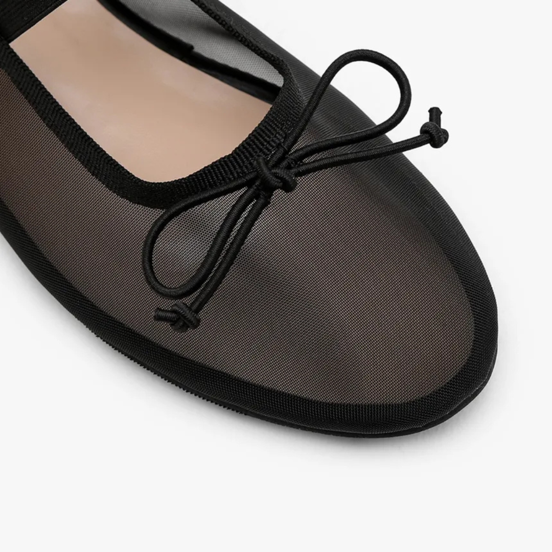 Sappun Chloe Mesh Flats (1cm)