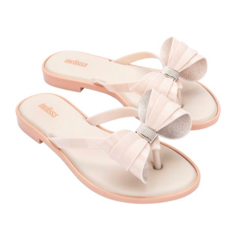 Melissa Flip Flop Slim V AD Beige Beige