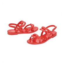 Load image into Gallery viewer, Melissa Lucy Sandal AD Red
