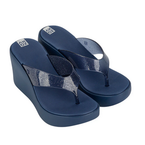 Zaxy Sunny Plat Fem Dark Blue