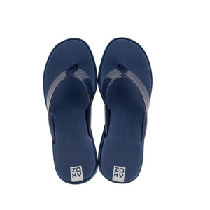 Zaxy Sunny Plat Fem Dark Blue