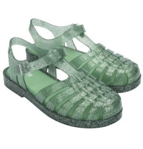 Melissa Possession Shiny Ad Glitter Green