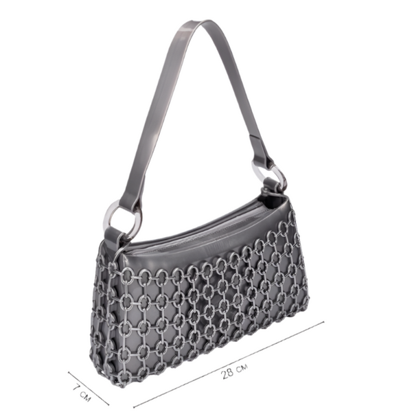 Melissa Hoop Bag Silver