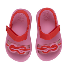 Load image into Gallery viewer, Zaxy Nina Navy Sand Baby Cherry Red
