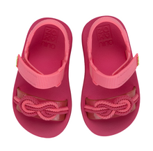 Load image into Gallery viewer, Zaxy Nina Navy Sand Baby Pink Fuschia
