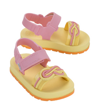 Load image into Gallery viewer, Zaxy Nina Navy Sand Baby Pink Yellow
