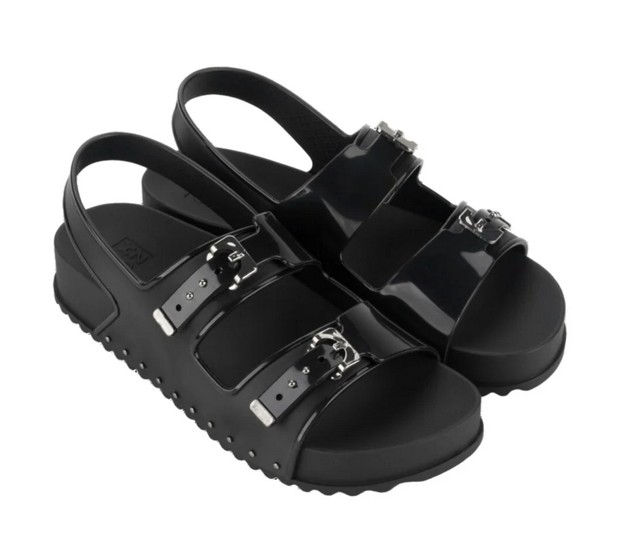 Zaxy Road Sandal Ad Black