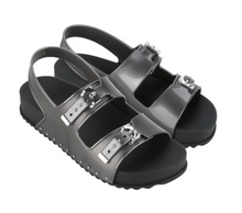 Load image into Gallery viewer, Zaxy Road Sandal Ad Dark Silver
