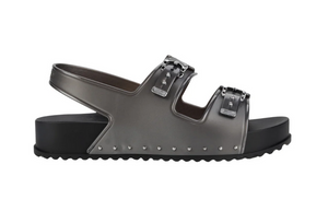 Zaxy Road Sandal Ad Dark Silver