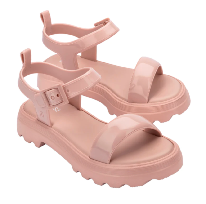 Melissa Town Sandal Ad Clear Pink