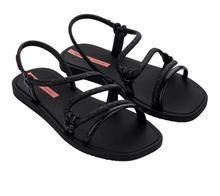 Load image into Gallery viewer, Ipanema Solar Mais Sandal AD Black Pink
