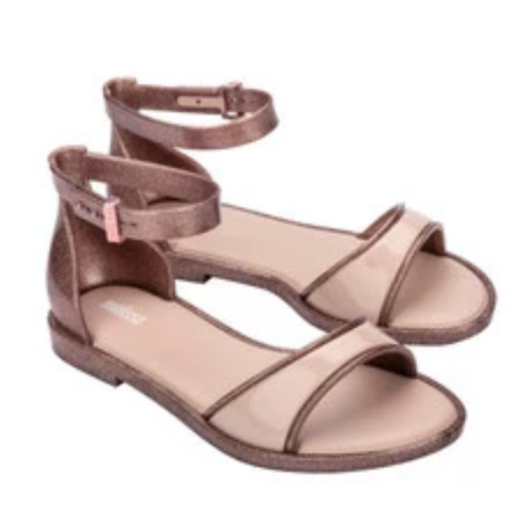 Melissa Emily AD Glitter Clear Pink