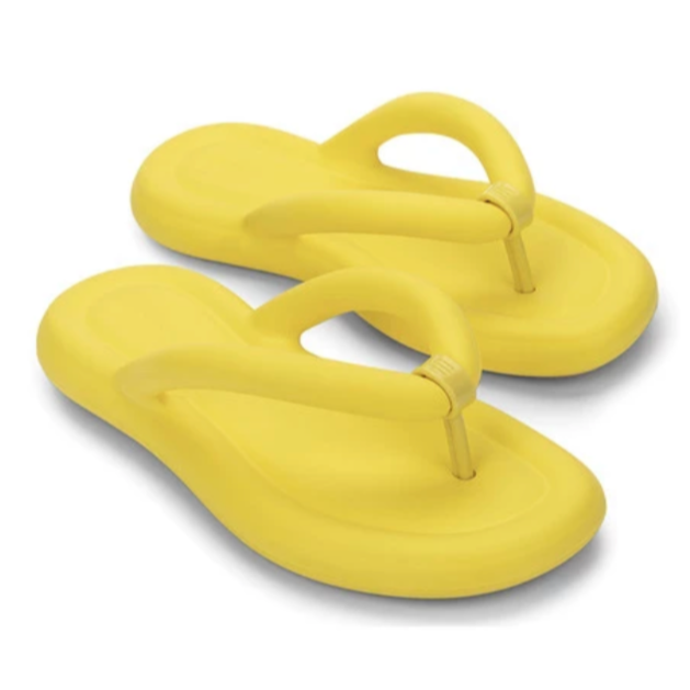 Melissa Flip Flop Free AD Yellow