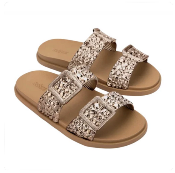 Melissa Lust Slide AD Beige Bronze