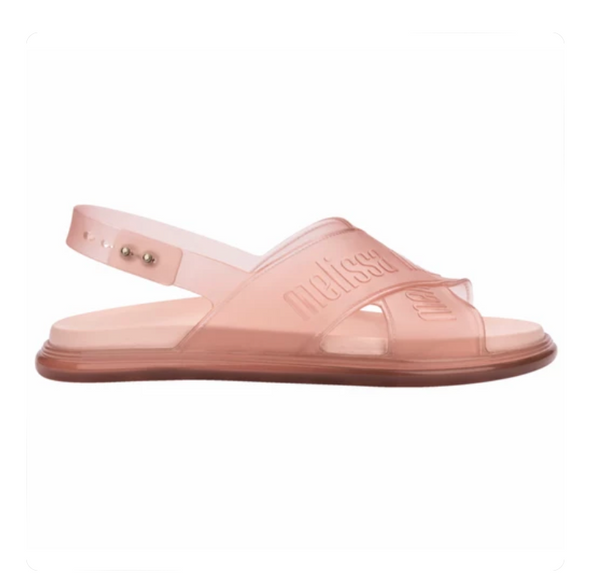 Melissa M Lover Plus Sandal AD Clear Pink