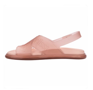 Melissa M Lover Plus Sandal AD Clear Pink