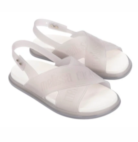 Melissa M Lover Plus Sandal AD Milky White