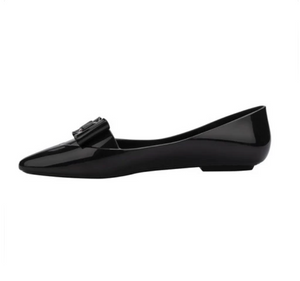 Melissa Pointy Chic AD Black/Clear Torto