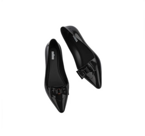 Melissa Pointy Chic AD Black/Clear Torto