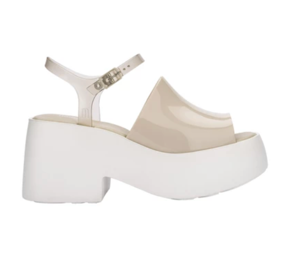 Melissa Pose Ad White Beige