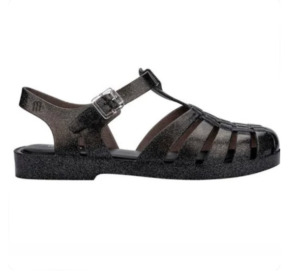 Melissa Possession Shiny AD Glitter Black