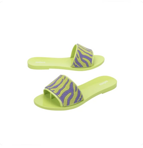 Melissa Savage Slide AD Green Lilac