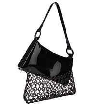 Load image into Gallery viewer, Melissa Hoop Bag Black
